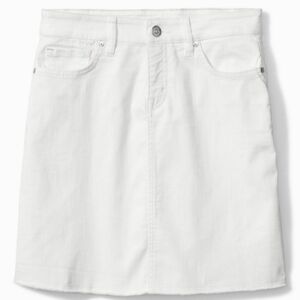 Tommy Bahama Crisp White Midi Skirt (Size 14)